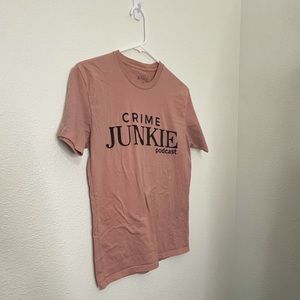 Crime Junkie podcast tshirt